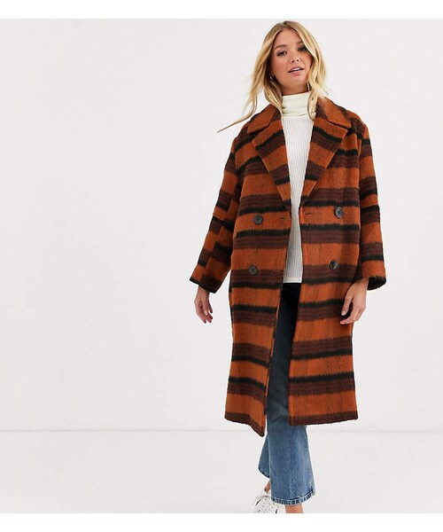 asos（エイソス）の「Asos Maternity ASOS DESIGN Maternity brushed check coat