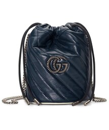 Gucci Mini Quilted Leather Bucket Bag