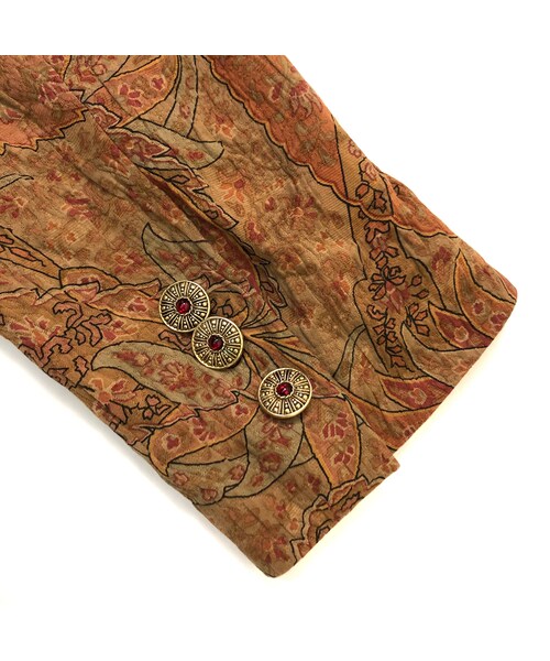 USED（ユーズド）の「viean moins  vintage  flower jacket-941-3（ノーカラージャケット・レディース・その他）」の10枚目の写真