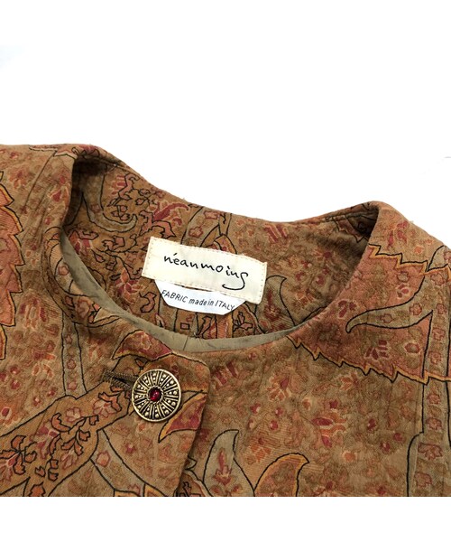 USED（ユーズド）の「viean moins  vintage  flower jacket-941-3（ノーカラージャケット・レディース・その他）」の9枚目の写真
