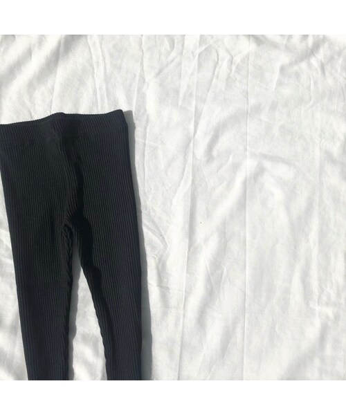 cache cache（カシュ カシュ）の「リブレギン(140.150)（レギンス/スパッツ・キッズ・その他）」の4枚目の写真