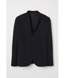 H&M | H&M - スーパースキニーフィットジャケット - ブラック (テーラードジャケット)