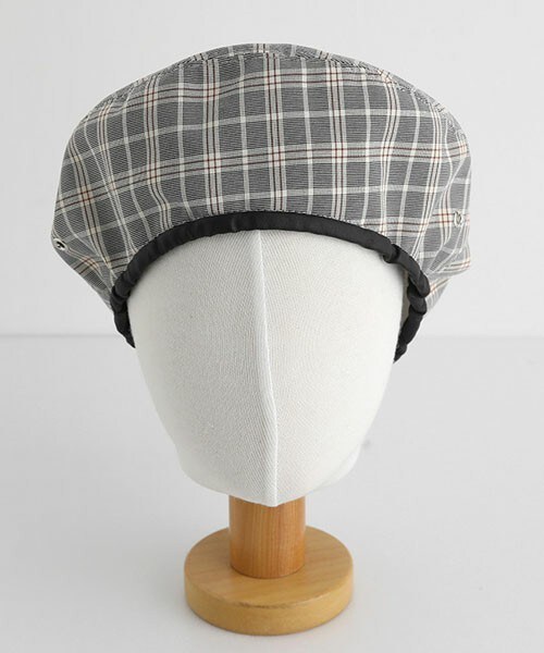 DHOLIC（ディーホリック）の「チェックベレー帽（ハンチング/ベレー帽・レディース・パープル/ピンク/ブラック・FREE）」の2枚目の写真