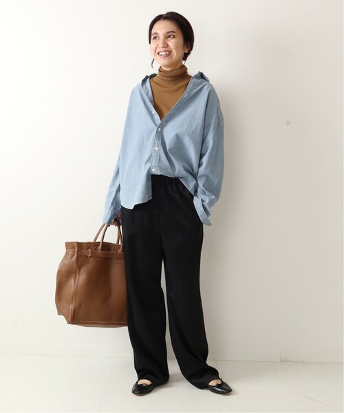 フレームワーク⭐︎ダンガリーシャツ⭐︎オーバーサイズ FRAMeWORK（フレームワーク）の「ダンガリーシャツ◇（）」 - WEAR