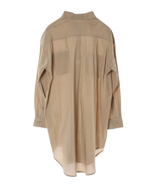 AMERICAN HOLIC（アメリカンホリック）の「Wポケットドレープシャツチュニック（ワンピース/ドレス・オフホワイト/ベージュ/ネイビー・M/L）」の11枚目の写真