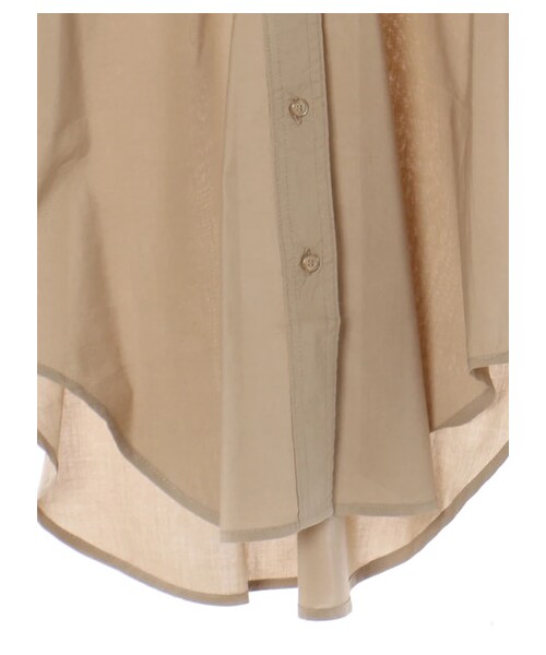 AMERICAN HOLIC（アメリカンホリック）の「Wポケットドレープシャツチュニック（ワンピース/ドレス・オフホワイト/ベージュ/ネイビー・M/L）」の14枚目の写真