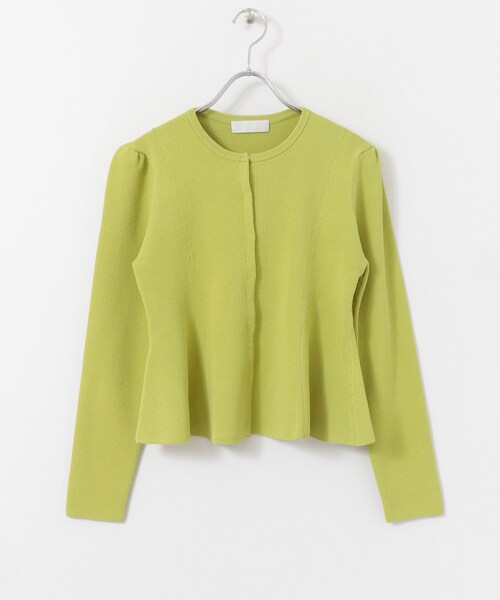 CELFORD（セルフォード）の「CELFORD 畦編みペプラム