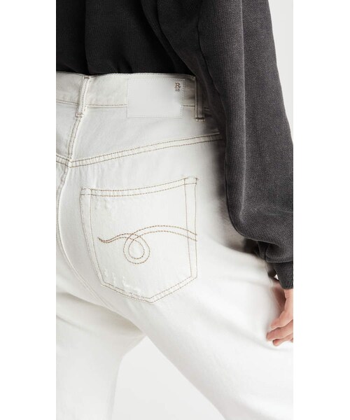 R13（アールサーティーン）の「R13 Tailored Drop Jeans（デニムパンツ