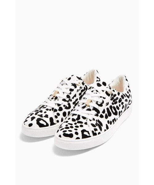 Topshop CABO Black and White Leopard 