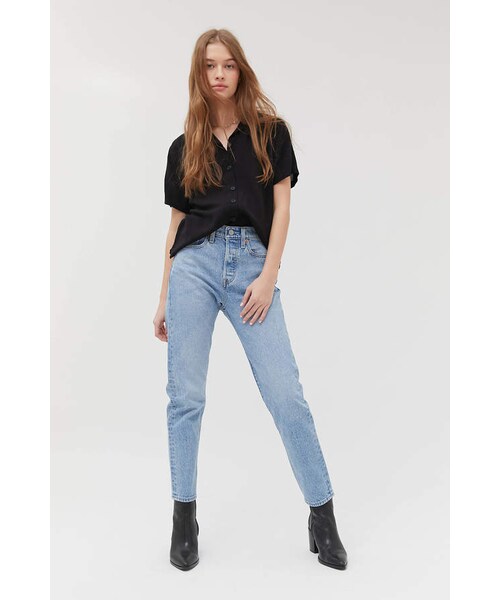 Levi's（リーバイス）の「Levi's Levis Wedgie Icon Jean Tango Light（デニムパンツ・レディース・Blue・24/25/26/27/28/29/30/31/32/33/34）」の2枚目の写真