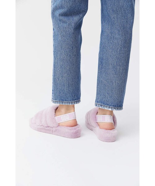 UGG(アグ)の「Ugg UGG Fluff Yeah Slide Sandal(その他シューズ・レディース・Gray/Pink/Purple/Yellow・7/8/9/10)」の8枚目の写真