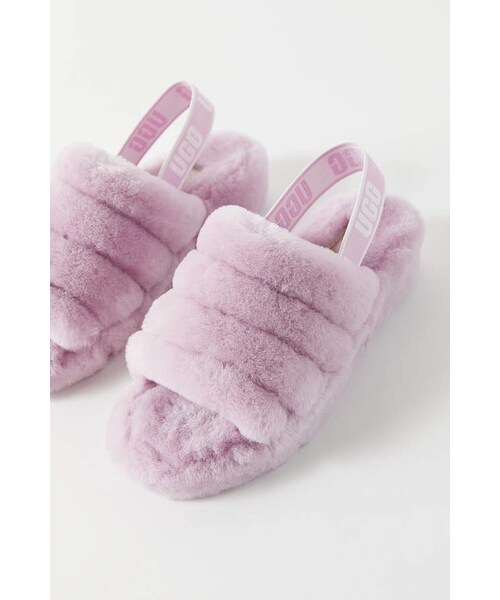UGG(アグ)の「Ugg UGG Fluff Yeah Slide Sandal(その他シューズ・レディース・Gray/Pink/Purple/Yellow・7/8/9/10)」の10枚目の写真
