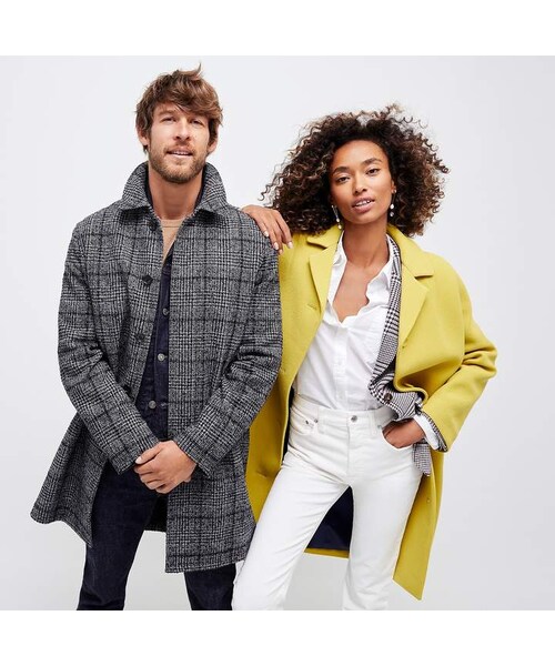 J.CREW（ジェイクルー）の「J.Crew Car coat in Italian double-cloth wool（ジャケット/アウター・レディース・N/a・Large/Medium/Small/X-large/X-small/Xx-large/Xx-small）」の2枚目の写真