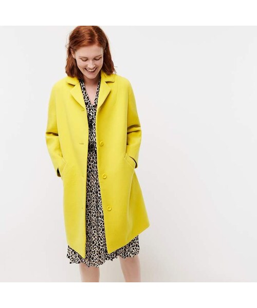 J.CREW（ジェイクルー）の「J.Crew Car coat in Italian double-cloth wool（ジャケット/アウター・レディース・N/a・Large/Medium/Small/X-large/X-small/Xx-large/Xx-small）」の3枚目の写真