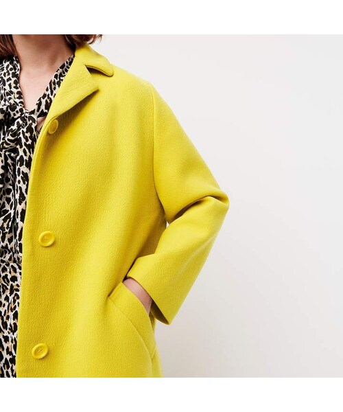 J.CREW（ジェイクルー）の「J.Crew Car coat in Italian double-cloth wool（ジャケット/アウター・レディース・N/a・Large/Medium/Small/X-large/X-small/Xx-large/Xx-small）」の4枚目の写真