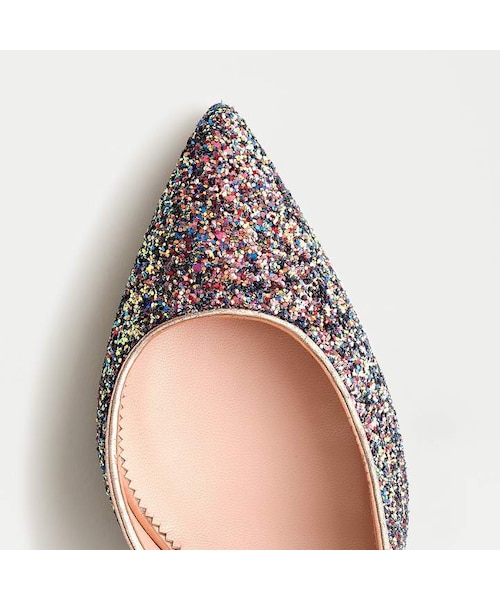 J.CREW（ジェイクルー）の「J.Crew Colette d'Orsay pumps in holographic glitter（パンプス・レディース・N/a・12 Medium/5 Medium/5h Medium/6h Medium/7 Medium/7h Medium/8 Medium/8h Medium/9 Medium/9h Medium）」の3枚目の写真