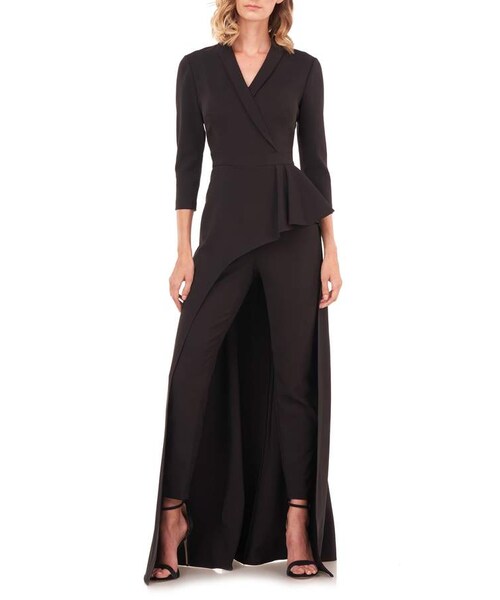 Kay Unger（ケイアンガー）の「Kay Unger Alicia Maxi Romper（ワンピース）」 - WEAR