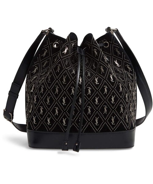 saint laurent monogram bucket bag