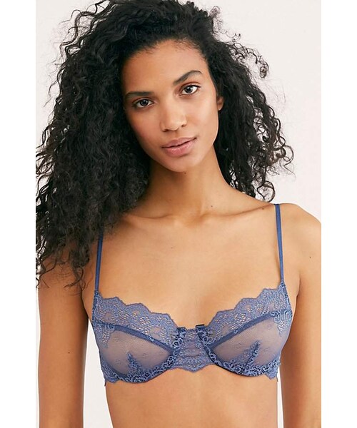 Only Hearts,So Fine Lace Underwire Bra by Only Hearts at Free