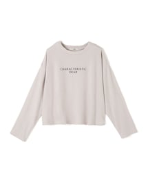 GRL | フロントロゴショート丈ロングTシャツ(Tシャツ/カットソー)