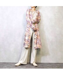 USED | Pale tile classy rétro dress-943-3(ワンピース)