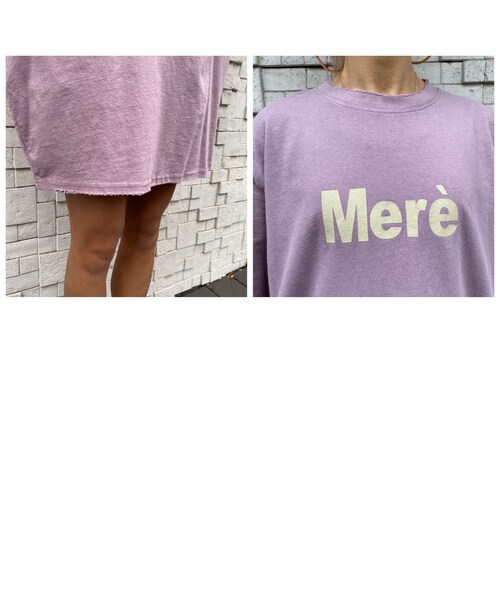 no brand(ノーブランド)の「BIGカサカサT「Mere」(Tシャツ/カットソー・レディース・その他)」の13枚目の写真