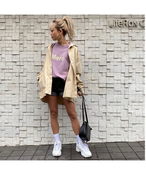 no brand(ノーブランド)の「ツイルBIGシャツJK「GID」#984(シャツ/ブラウス・レディース・その他)」の11枚目の写真