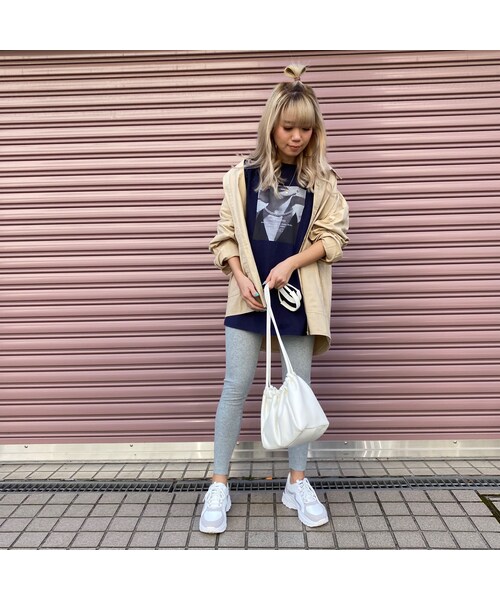 no brand(ノーブランド)の「ツイルBIGシャツJK「GID」#984(シャツ/ブラウス・レディース・その他)」の9枚目の写真