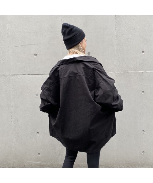 no brand(ノーブランド)の「ツイルBIGシャツJK「GID」#984(シャツ/ブラウス・レディース・その他)」の7枚目の写真