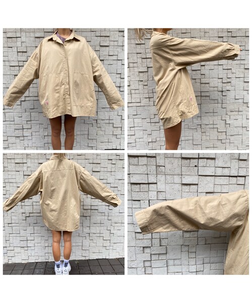 no brand(ノーブランド)の「ツイルBIGシャツJK「GID」#984(シャツ/ブラウス・レディース・その他)」の13枚目の写真