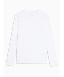 TOPMAN | Topman Mens White Classic Long Sleeve T-Shirt(Tシャツ/カットソー)