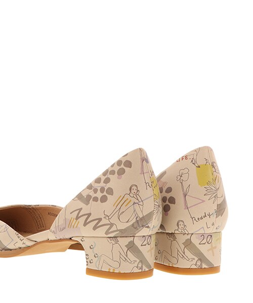 RANDA（ランダ）の「itabamoe collaboration セパレートパンプス（シューズ・レディース・その他・22.5/23.0/23.5/24.0/24.5/25.0）」の6枚目の写真