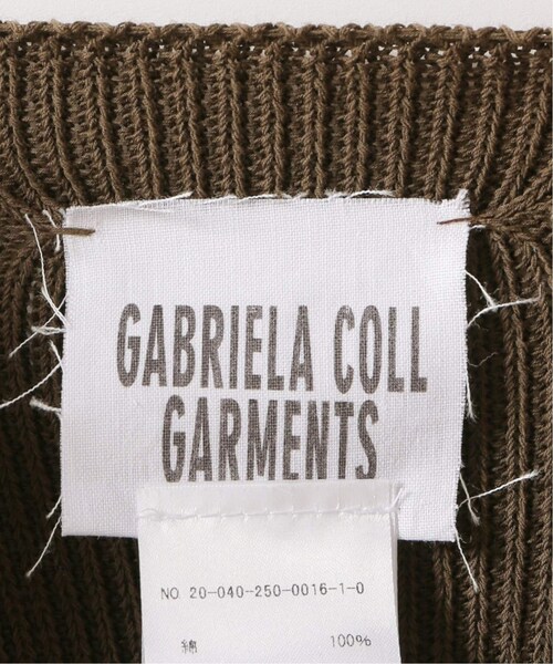 Noble（ノーブル）の「【GABLIELA COLL GARMENTS】 ニットキャミドレス  