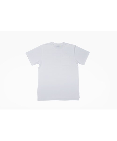 RE:LORE（リロア）の「Box Pocket Side Slit Tee White　20S-108(10月下旬発送予定)（Tシャツ/カットソー・メンズ・その他）」の13枚目の写真