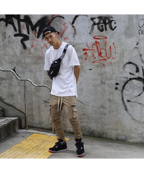 RE:LORE（リロア）の「Box Pocket Side Slit Tee White　20S-108(10月下旬発送予定)（Tシャツ/カットソー・メンズ・その他）」の8枚目の写真