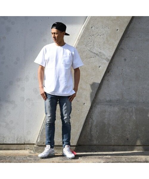 RE:LORE（リロア）の「Box Pocket Side Slit Tee White　20S-108(10月下旬発送予定)（Tシャツ/カットソー・メンズ・その他）」の12枚目の写真