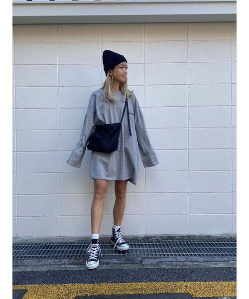 no brand(ノーブランド)の「ストレッチBIGロンT「BABy」(Tシャツ/カットソー・レディース・その他)」の4枚目の写真