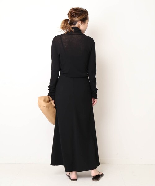 Deuxieme Classe バックサテンフレアスカート Deuxieme Classe（ドゥーズィエムクラス）の「バックサテン