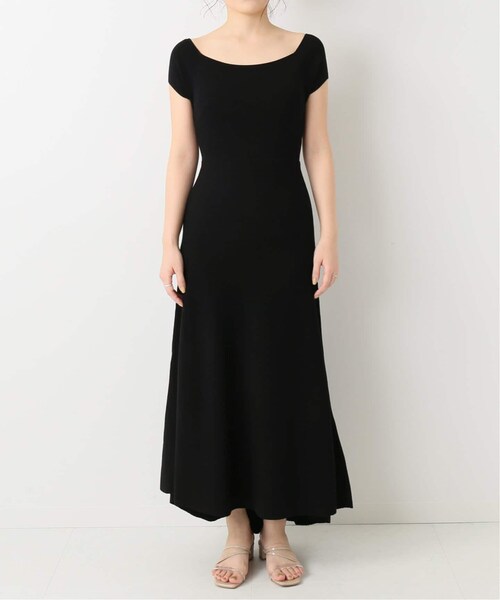美品☆U by SPICK&SPAN　U×MIRAI.M フレンチスリーブドレス U by SPICK&SPAN（ユーバイスピックアンドスパン）の「U×MIRAI.M