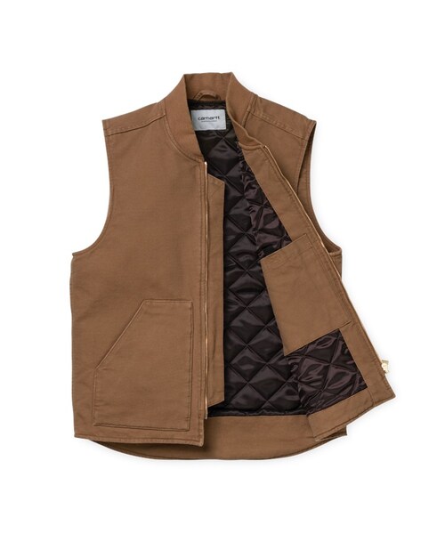 Carhartt(カーハート)の「クラシックベスト(その他・メンズ・Hamilton Brown (rinsed)・XS/S/M/L/XL/XXL)」の3枚目の写真