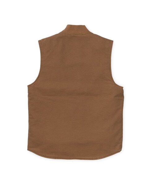 Carhartt(カーハート)の「クラシックベスト(その他・メンズ・Hamilton Brown (rinsed)・XS/S/M/L/XL/XXL)」の2枚目の写真