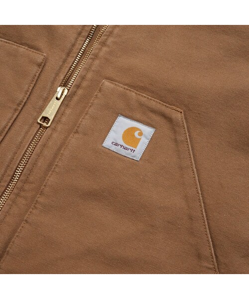 Carhartt(カーハート)の「クラシックベスト(その他・メンズ・Hamilton Brown (rinsed)・XS/S/M/L/XL/XXL)」の4枚目の写真