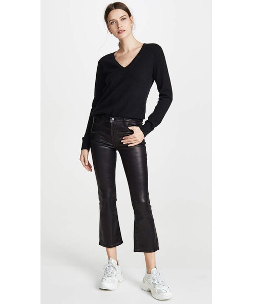 J BRAND（ジェイブランド）の「J Brand Selena Mid Rise Crop Bootcut Jeans（デニムパンツ・レディース・Black・29）」の3枚目の写真