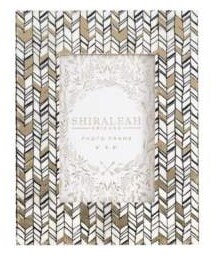 Shiraleah | Shiraleah Granada Braid Print 4x6" Frame (フォトフレーム)