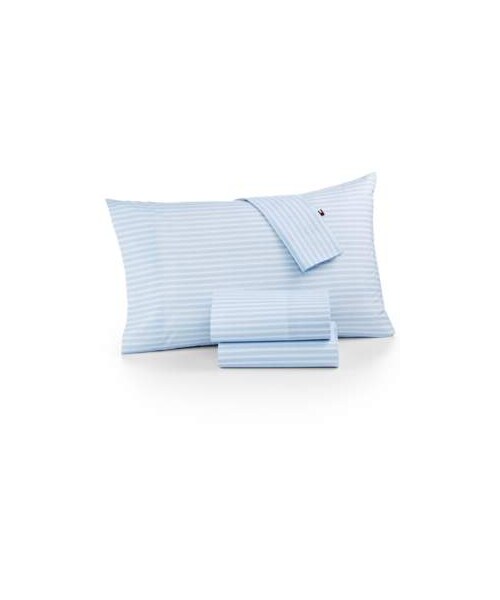 TOMMY HILFIGER（トミーヒルフィガー）の「Tommy Hilfiger Twin Xl Isle Stripe Sheet Set