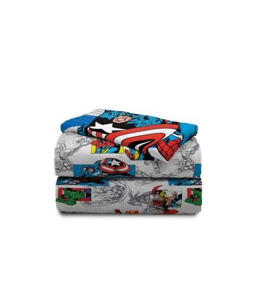 MARVEL（マーベル）の「Marvel Avengers 4Piece Full Sheet Set Bedding（寝具）」 WEAR