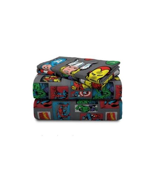 MARVEL（マーベル）の「Marvel Superheroes 3Piece Twin Sheet Set Bedding（寝具）」 WEAR
