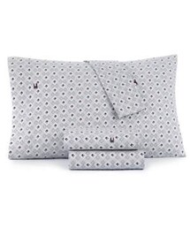 Tommy Hilfiger Flag and Dots Queen Sheet Set Bedding