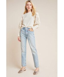 mother | Mother MOTHER The Huffy Flood Ultra High-Rise Straight Jeans(デニムパンツ)