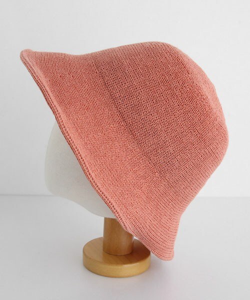 DHOLIC（ディーホリック）の「リネン混ワイヤーバケットハット（ハット・レディース・ホワイト/ブラウン/ベージュ/ピンク/オレンジ/グリーン/ブラック・FREE）」の7枚目の写真